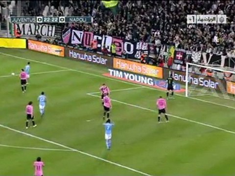 Seria A JUVENTUS vs NAPOLI First Half 1-4-2012