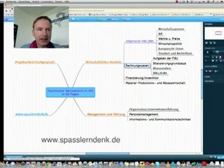Technischer Betriebswirt, Rahmenplan, Teil 3