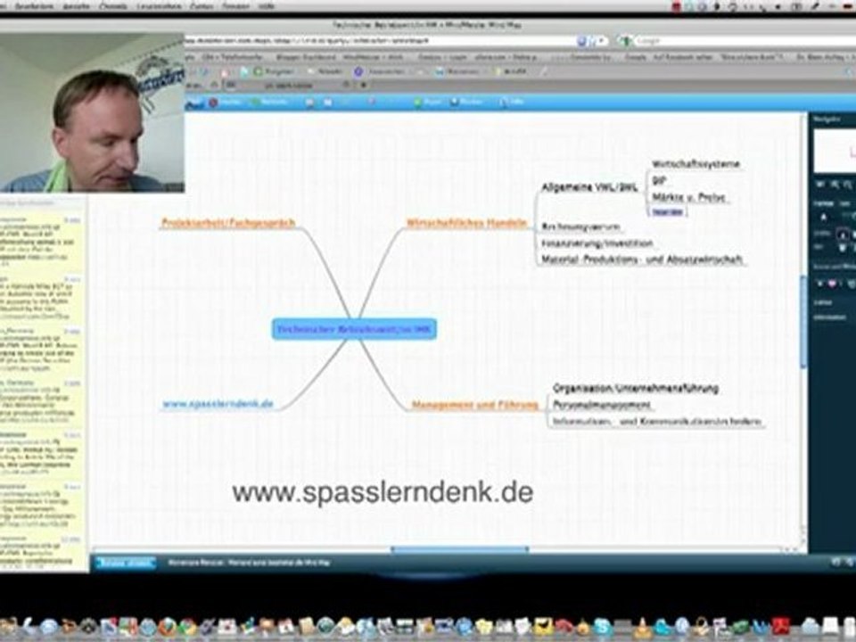 Technischer Betriebswirt, Rahmenplan, Teil 2