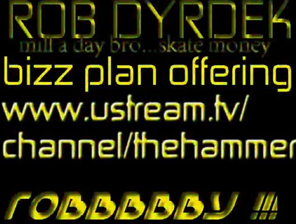 Rob Dyrdek Dc Online Proposal Chelsea Chanel Dudley Chanel West Coast Fantasy Factory Ustream dot Tv thehammer