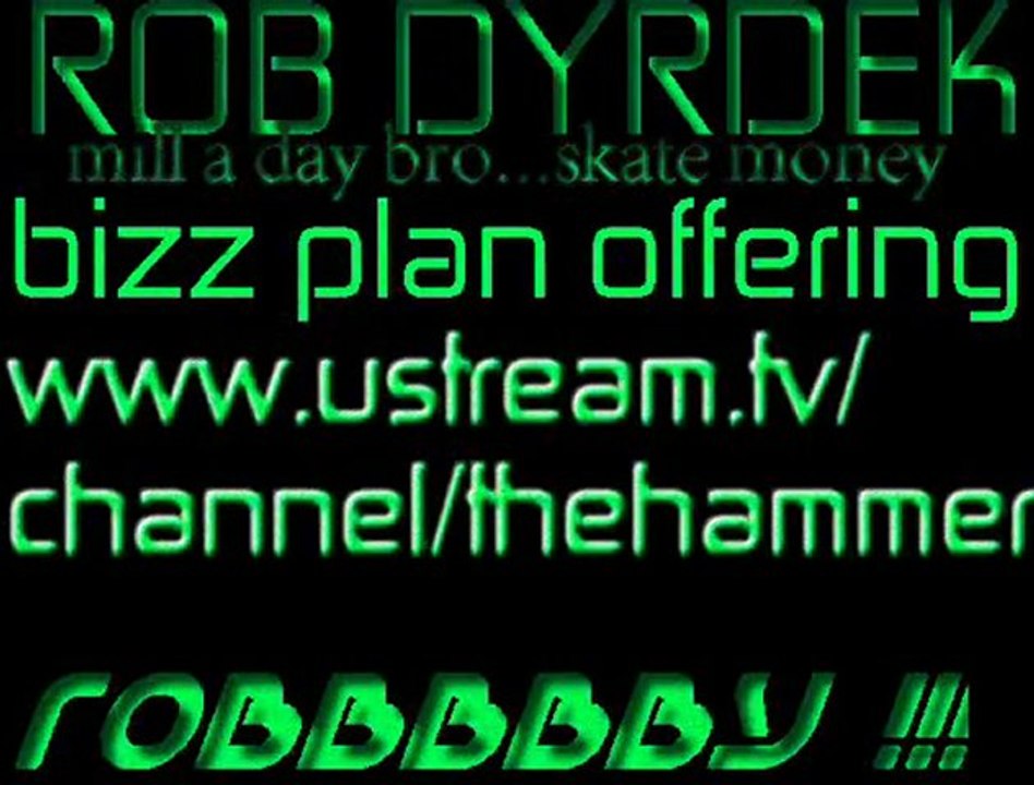 Rob Dyrdek Batb Business Investment Proposal Tony Blurry Turbo Fantasy Factory Hollerate