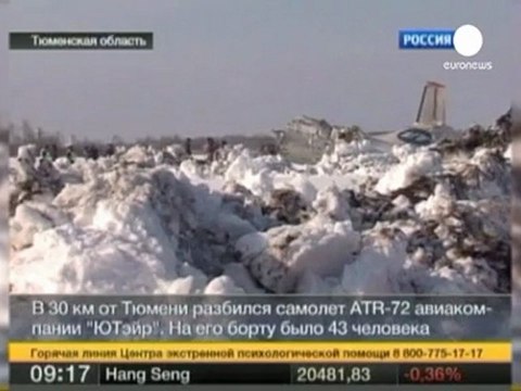 Russian plane crashes in Siberia