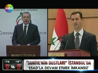 Süriye'nin dostları İstanbul'da - 1 nisan 2012