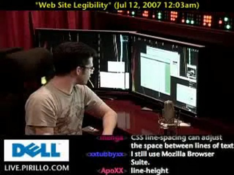 Website Design and Legibility