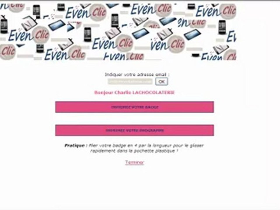 Borne libre-Service Jour J