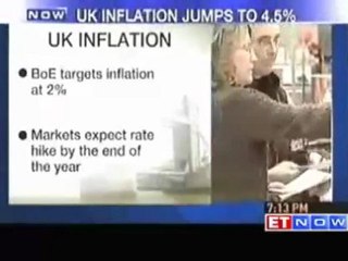 UK inflation jumps to 30 month high of 4.5%