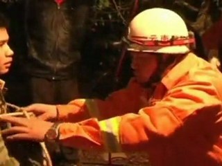 Chinese toddler rescued from the bottom of a well