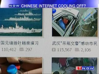 Chinese Internet cooling off?