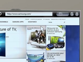 Samsung SmartTV INTERACTIONS - Gamme 2012 séries ES7000ES8000