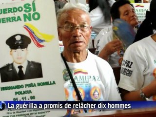 Colombie: messe à la veille de la libération d'otages des Farc