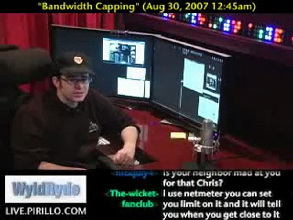 Bandwidth Monitoring and Capping