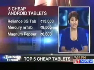 Top five cheap Android tablets in India