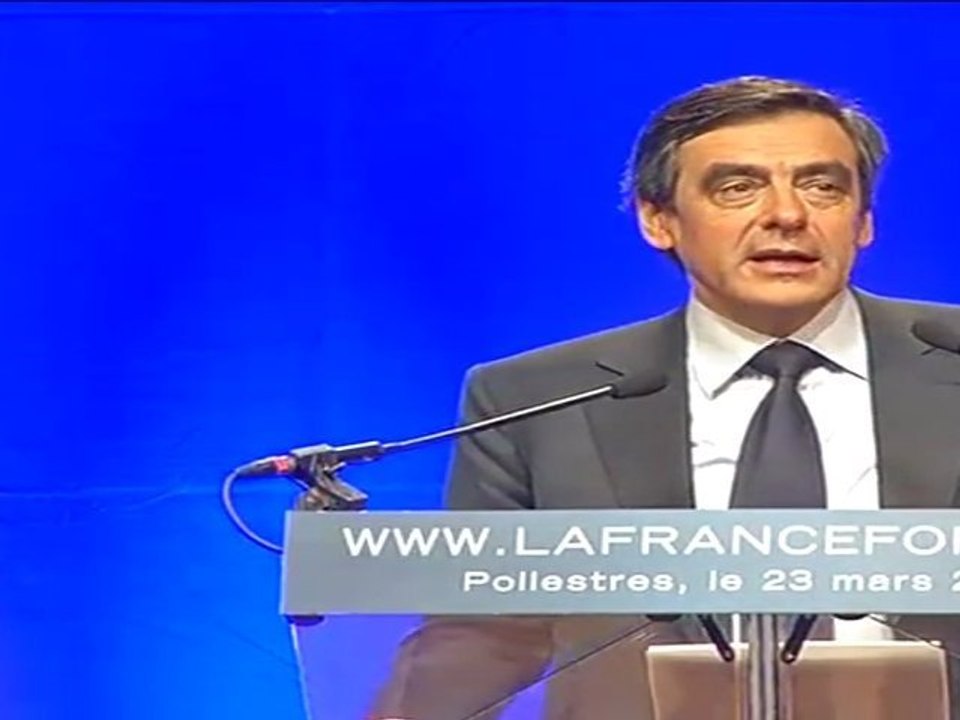 l'énergie et l'expérience de N.Sarkozy - Fillon à Pollestres