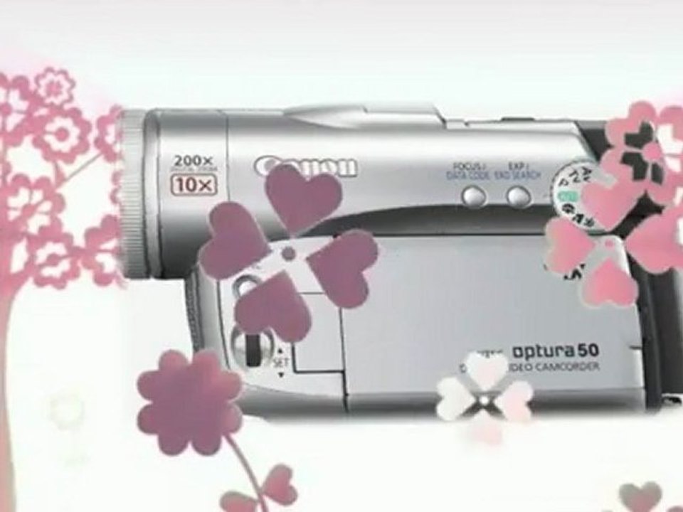 Canon Optura 50 MiniDV Camcorder w10x Optical Zoom ...