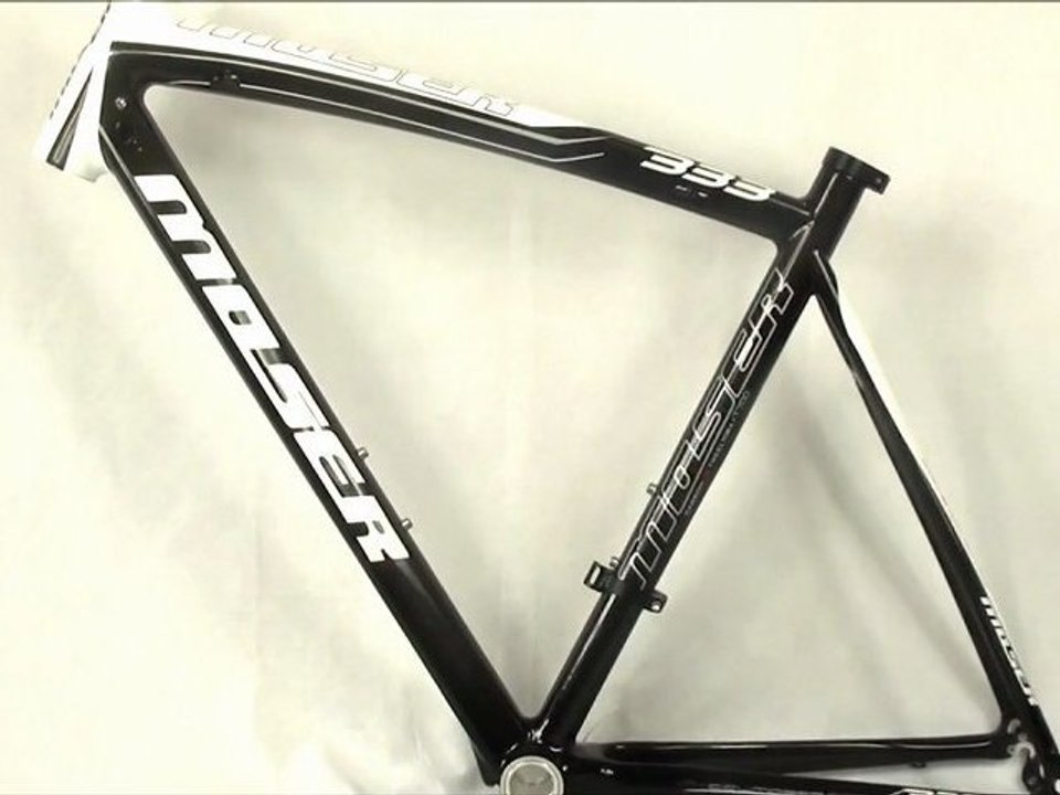 Moser 333 Road Frame - Black White