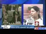 War crimes India votes against Lanka on UN motion