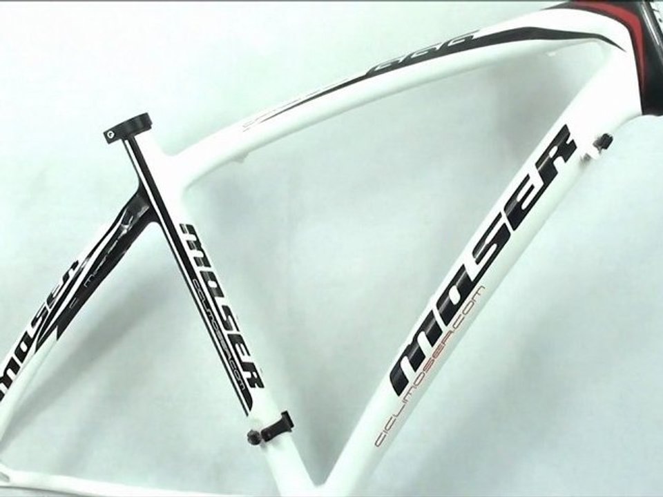 Moser 666 Road Frame - White Black