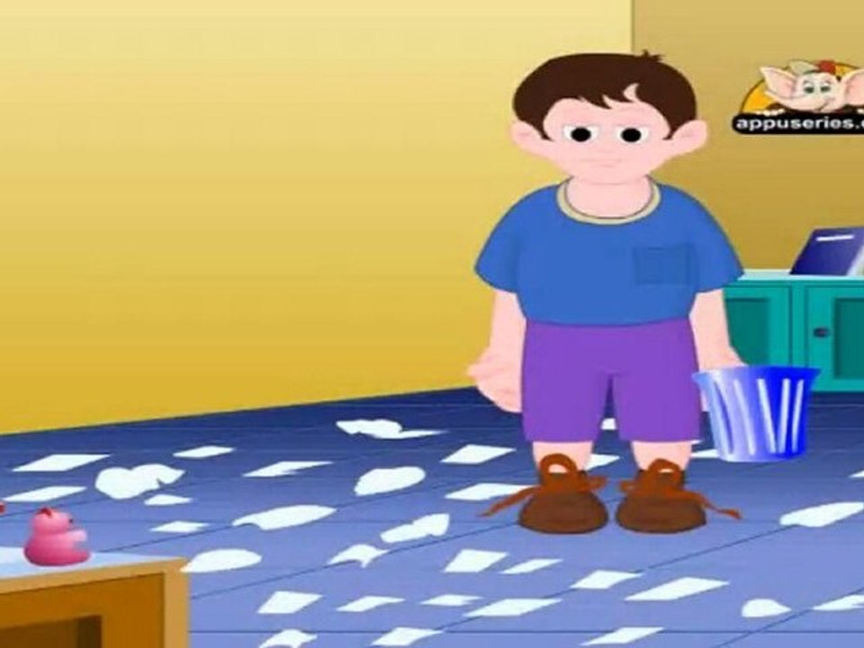 Tundu Tundu Kaagidam (Bits of Paper) - Nursery Rhyme with Lyrics & Sing Along