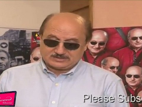 Anupam Speaks Marathi,In the Roll Of Color Blind Man