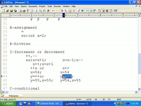 Java Programming Tutorial 4.2 Operators in Java Contd.