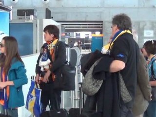 Αναχώρηση ΑΠΟΕΛ για Μαδρίτη-Φίλαθλοι
