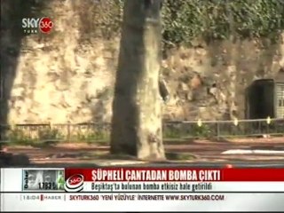 Şüpheli Çantadan Bomba Çıktı