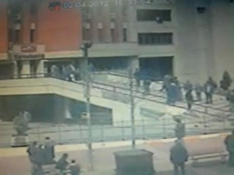 Gaziosmanpaşa Kaymakamlığında patlama anları