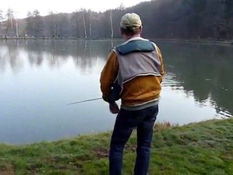 Pêche à la mouche aux étangs Peugeot