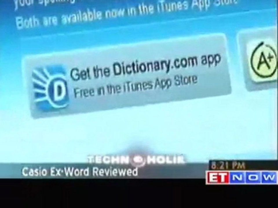 Technoholik reviews Casio Ex Word dictionary
