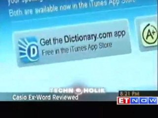 Technoholik reviews Casio Ex Word dictionary