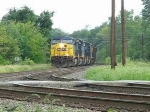 CSX coal train fOSTORIA oHIO