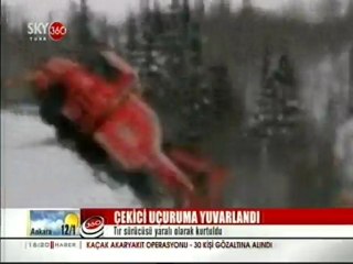 Çekici Uçuruma Yuvarlandı