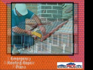 Plano Emergency Roofing Repairs - When You Can't Do It Yourself...