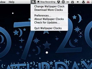 Put a Clock on Your Desktop