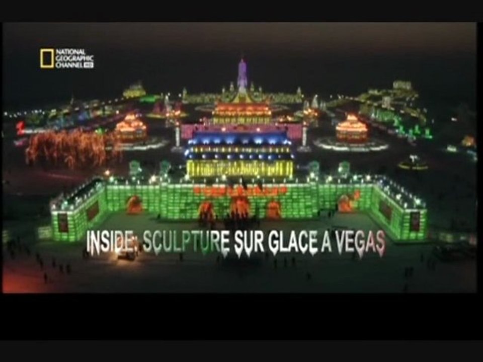 Inside : Sculpture sur glace à Vegas