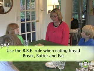 Child Manners - Eating Food