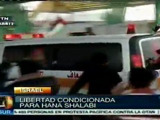 Israel liberó a activista palestina Hana Shalabi