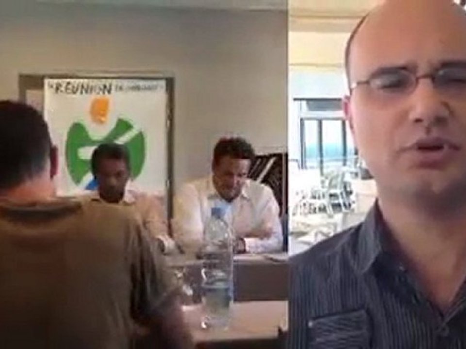 Conférence de presse de La Réunion en Confiance à Saint Denis