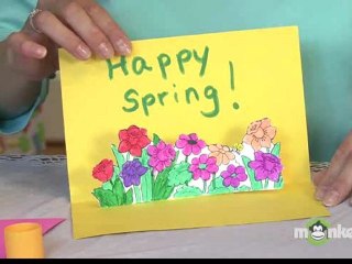 Kids' Crafts - How to Make a Pop Up Card for Children