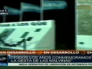 Ex combatientes de Malvinas realizaron vigilia