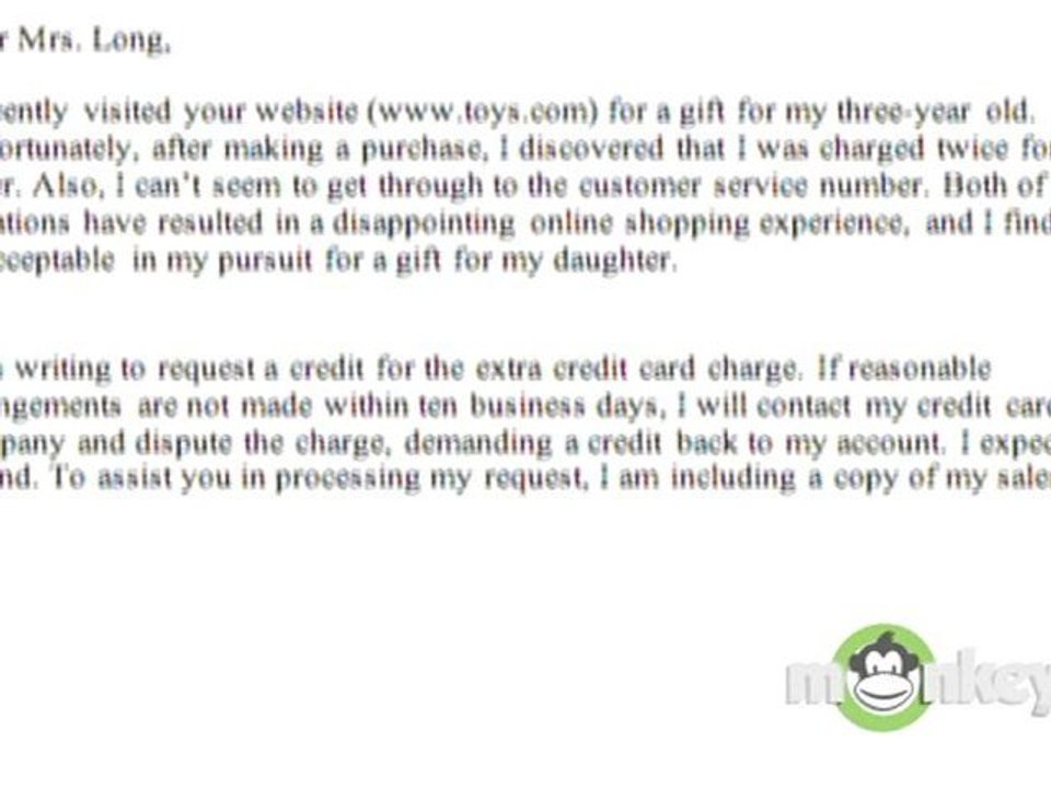 How to Write the Main Text of a Business Letter