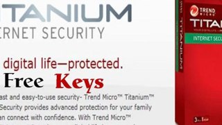 Trend Micro Titanium Maximum Security 2012 Serial key(Full Activation Code) +License Till 2015