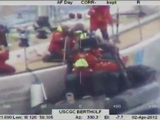 US coastguard rescues injured from stricken yacht