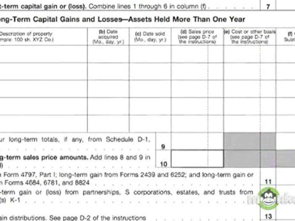 How do I claim capital gain?