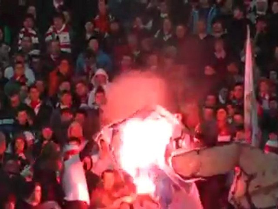 Scandal: Ultras Spartak M desecrated Zenit St.P symbol!!