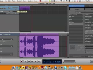 How to AutoTune in GarageBand