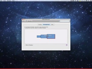 Set Your Main Screen on a Mac OS X