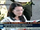 CICR confirma liberación de los 10 retenidos por las FARC