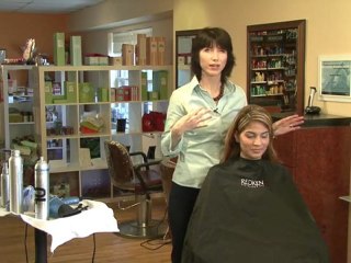 Prom Hairstyles - Completing the Straight Look