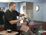 Texturize Hair - Applying the Relaxer